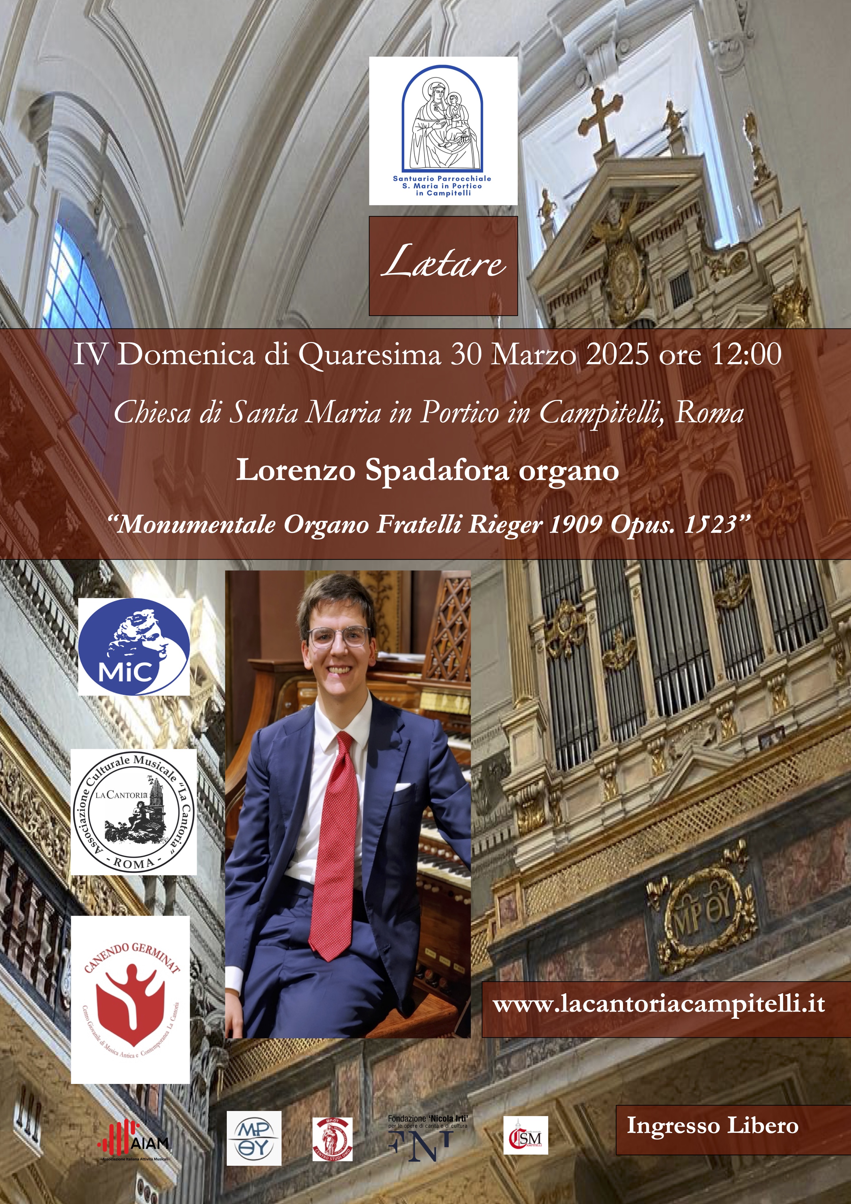 "Laetare" - Echi d'Organo