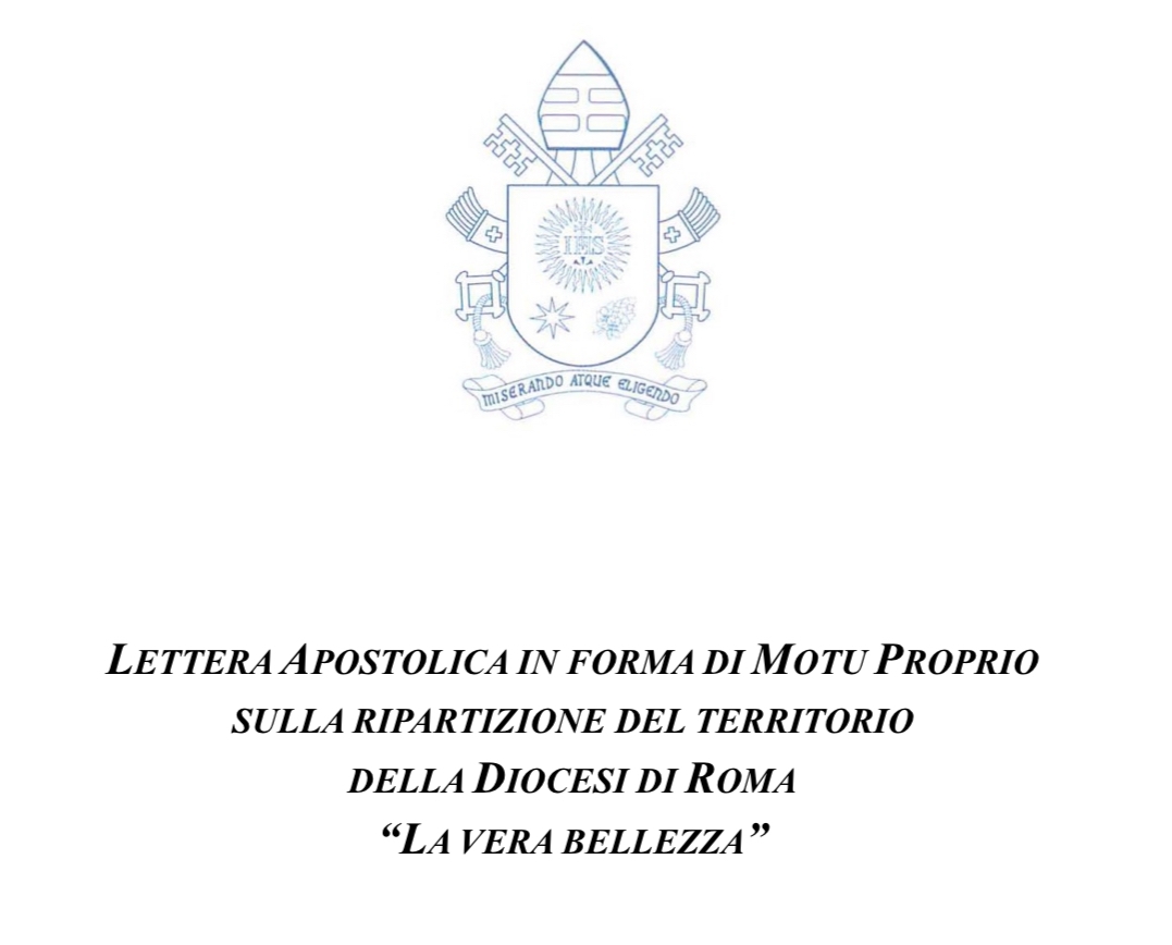 Papa Francesco: «La vera bellezza»