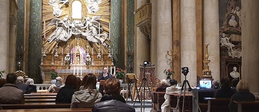 “Beati i misericordiosi”. Ascolto sinodale a San Salvatore in Lauro
