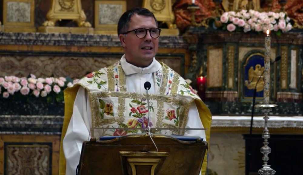 Don Pedretti per Santa Maria in Portico: “Dio continua a costruire sapientemente le nostre vite”