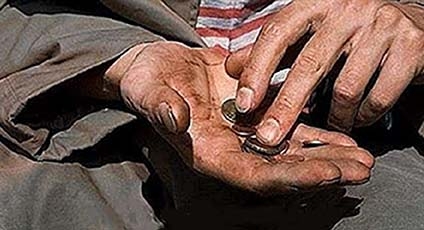 I poveri la moneta di Dio