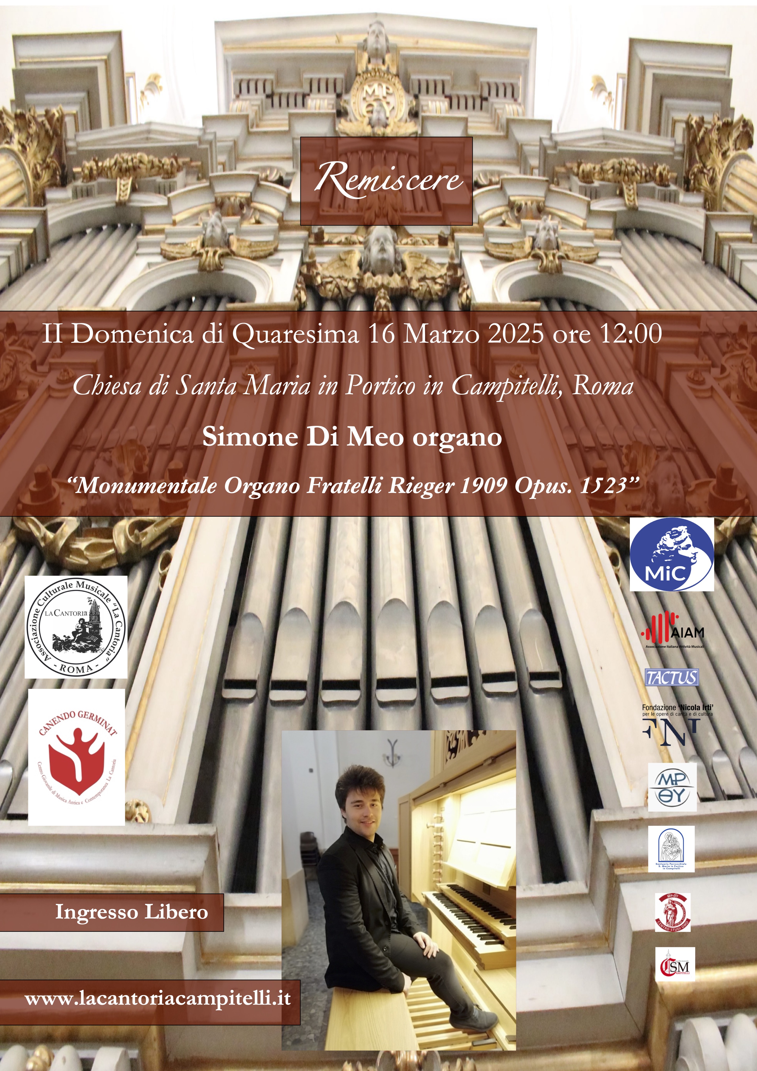 "Remiscere" - Echi d'Organo