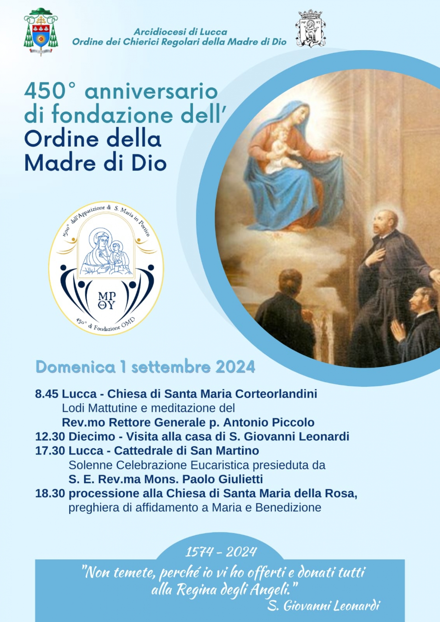 450° FONDAZIONE OMD 1 SETTEMBRE 2024