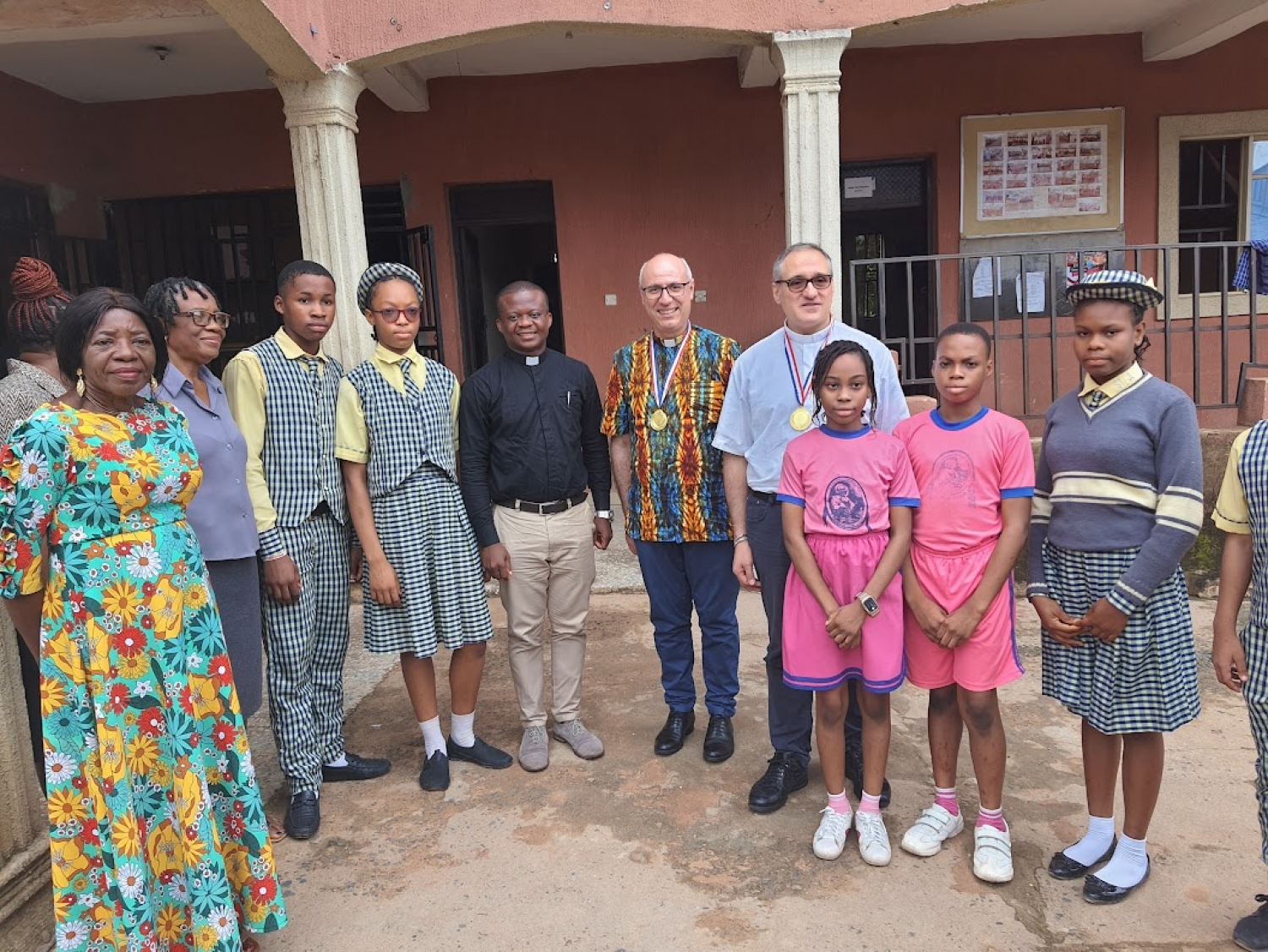 La visita del Parroco in Nigeria